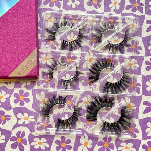 NWT ISEE Hair Princess Eyelash Collection 6 Pairs Mink False Lashes - Picture 3 of 3